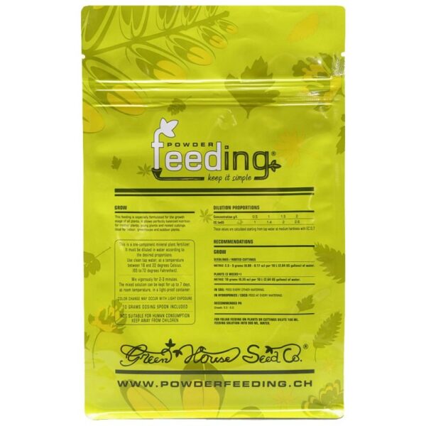 Concime granulare Powder Feeding mother Plants - confezione da 125g